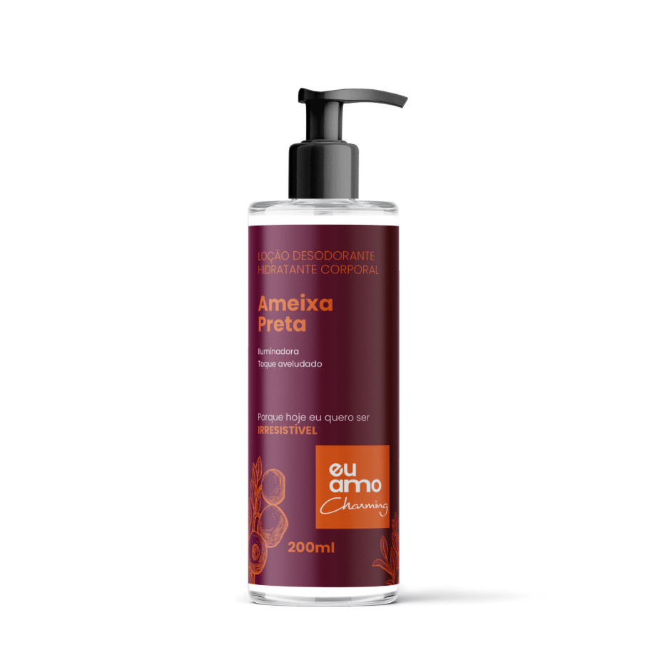Cless Eu Amo Charming Hidratante Corporal Ameixa Preta - 200g