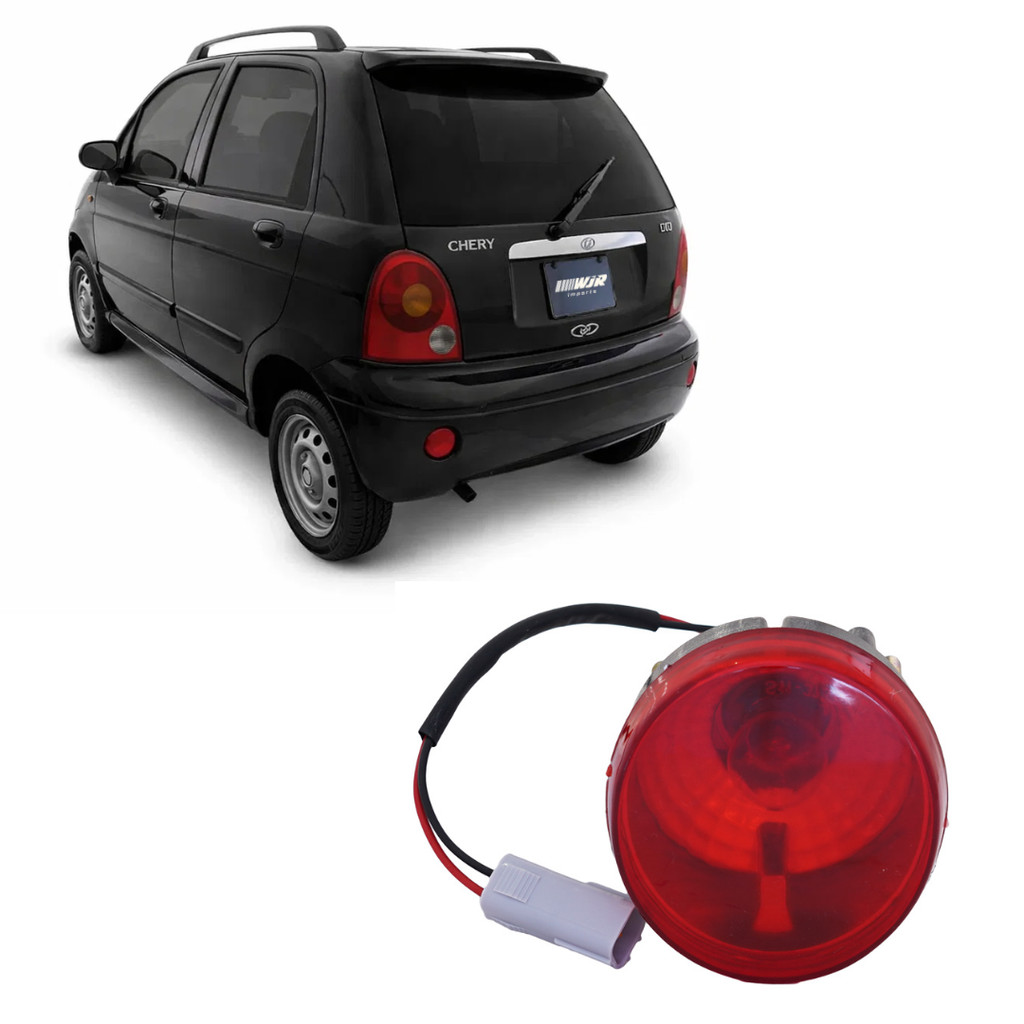 Lanterna Parachoque Traseiro Esquerdo Chery Qq 2011 2012 2013 2013 2014 C/ Soquete
