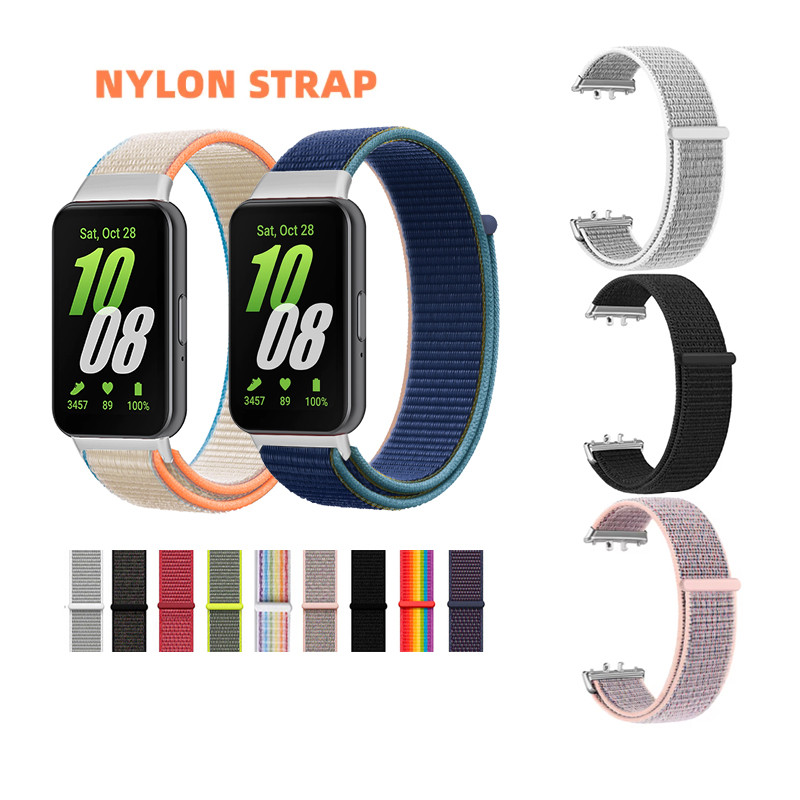 Pulseira De Substituição De Nylon Para Samsung Galaxy Fit 3 Fit3 SM-R390