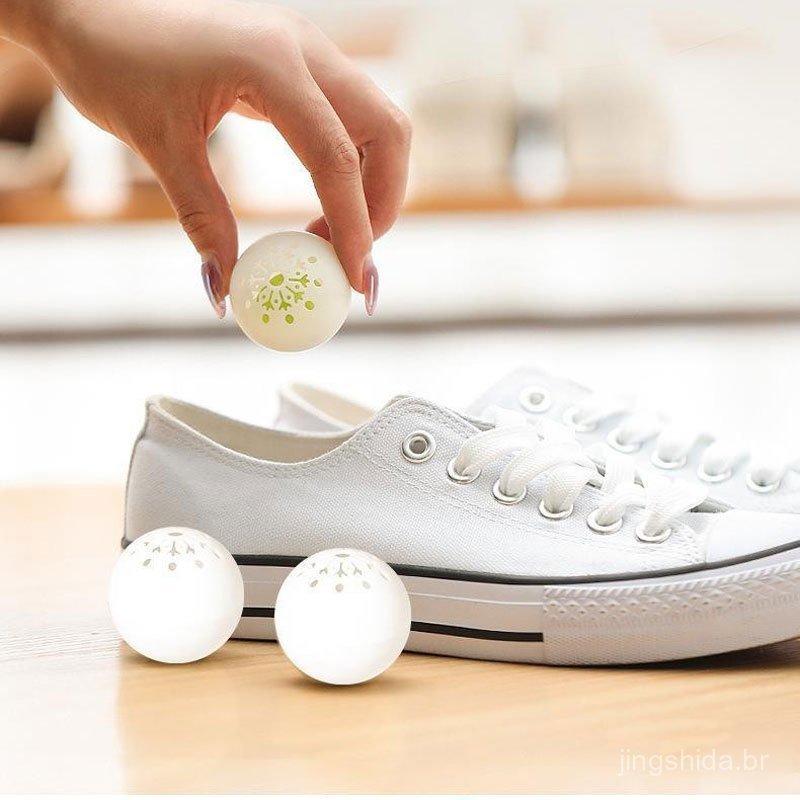 Bolas Desodorizantes De Armário De Sapatos , 6 Peças , Remoção De Odor De Longa Duração E Fragrância Fresca Para Guarda-