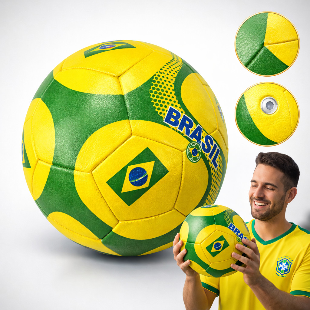Bola De Futebol Copa Do Mundo Da Seleção Brasileira Brasil
