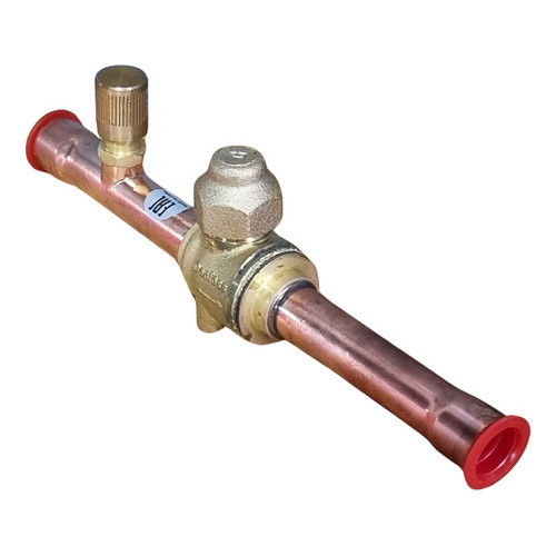 Válvula Esfera 1/2 Solda Com Schrade  Danfoss GBC12s 009L7052