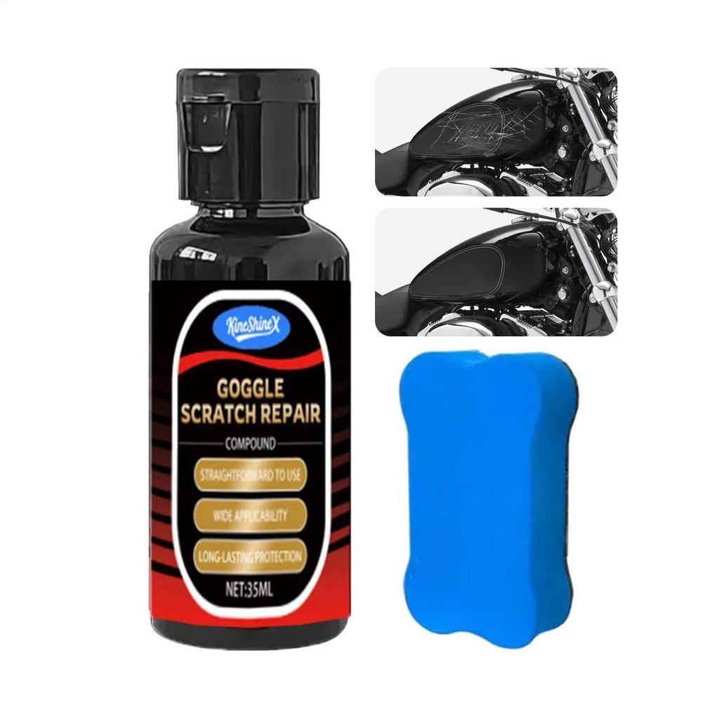 Removedor De Arranhões De Pintura De Motocicleta 30ml , Restaurador De Óculos , E Redemoinho Para Detalhamento terkibr