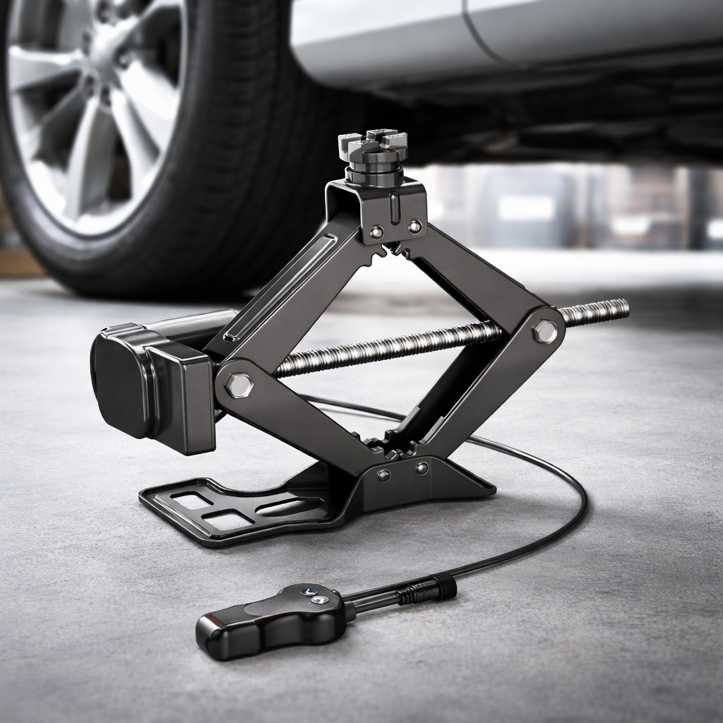 Macaco Elétrico Automotivo 12V 2 Toneladas Levantamento Rápido para Carro Veícul