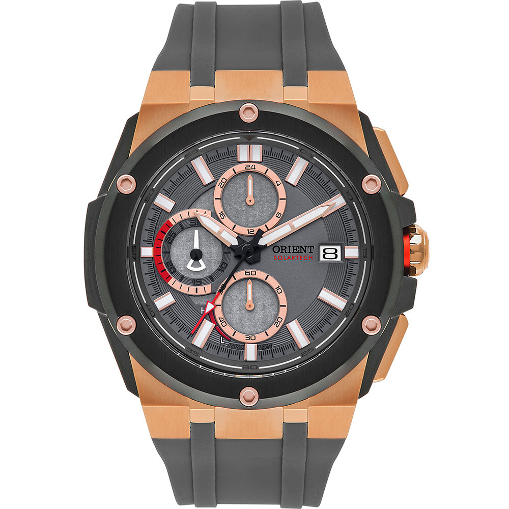 Relógio Orient Solartech Cronógrafo Analógico MTSPC016-G1GX