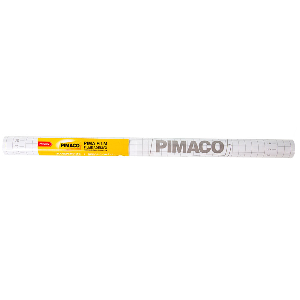 Adesivo transparente Pima Filme rolo com 2 metros Pimaco