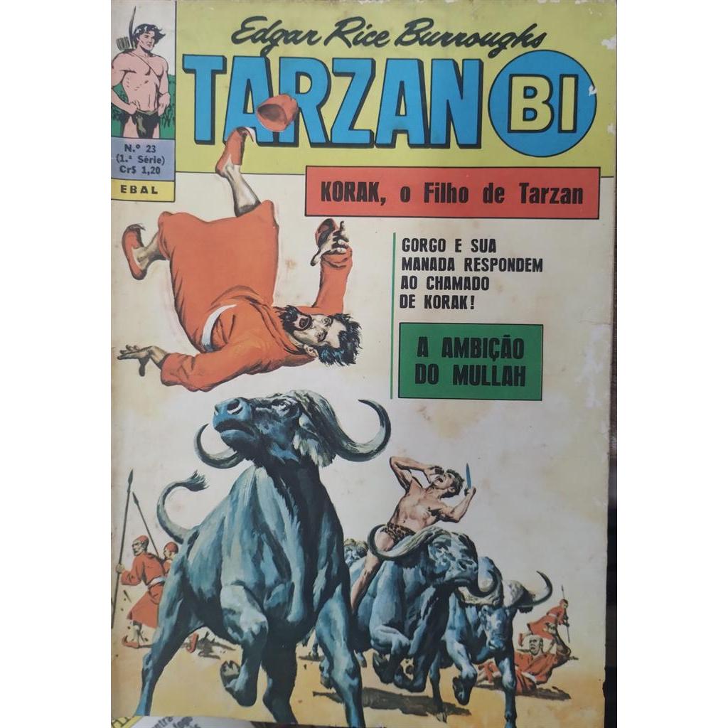 TARZÁN N 23 ( 1 serie) autor EDGAR RICE BURROUGHS''