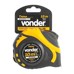 Trena Curta De Aço Autotrava 10m X 25mm Vonder