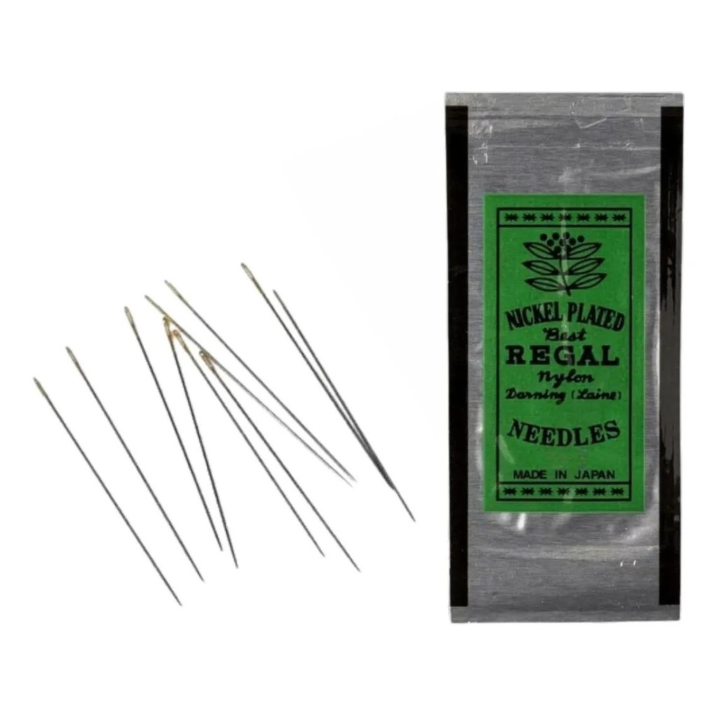 Agulha de Mão Nº6 Regal 5cm (Kit c/ 100 Unid.)🧵✨ | Agulha para Costura Manual, Bordado e Cerzido