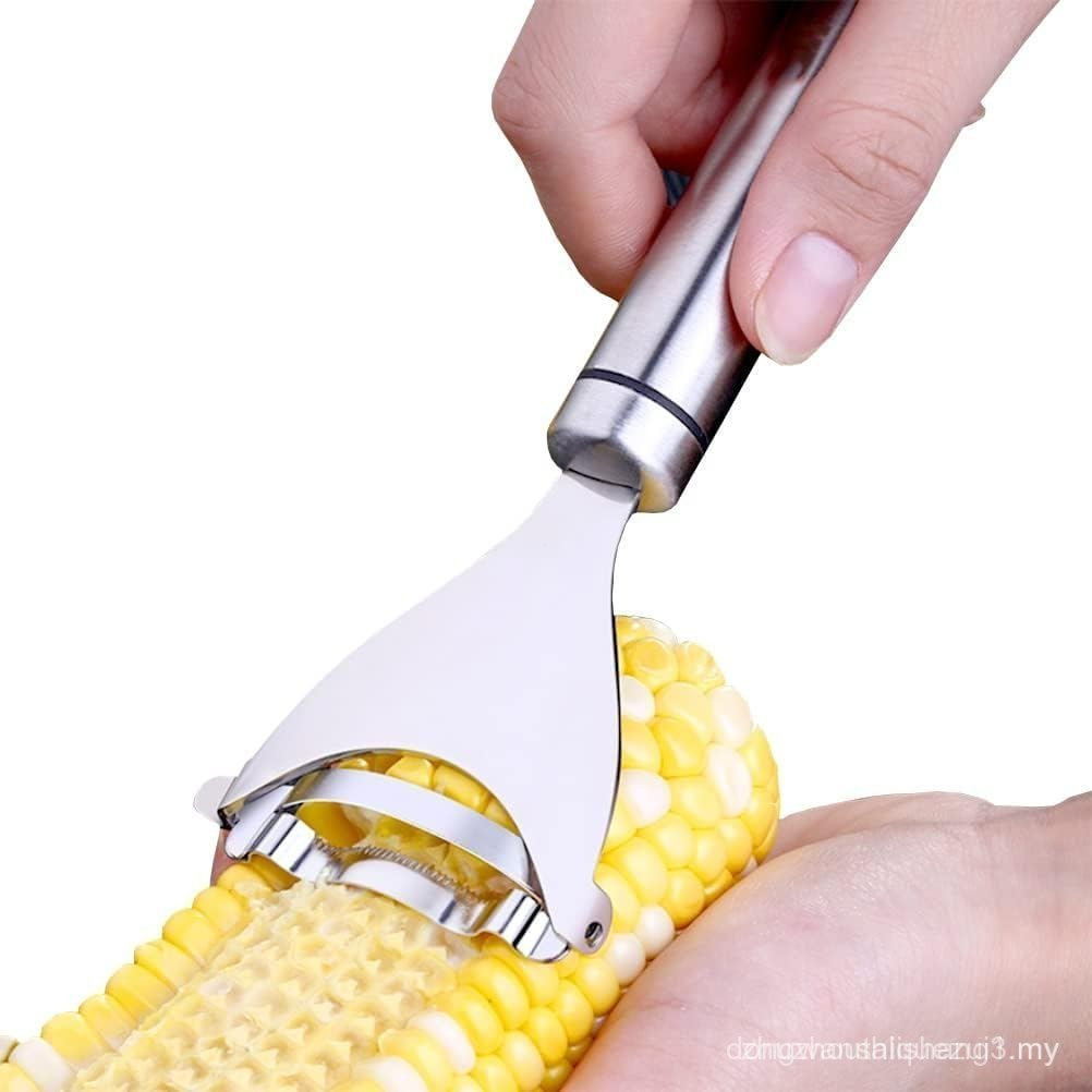 Descascador de milho, removedor de grãos de milho da espiga, ferramenta multifuncional de aço inoxidável para cozinha, c