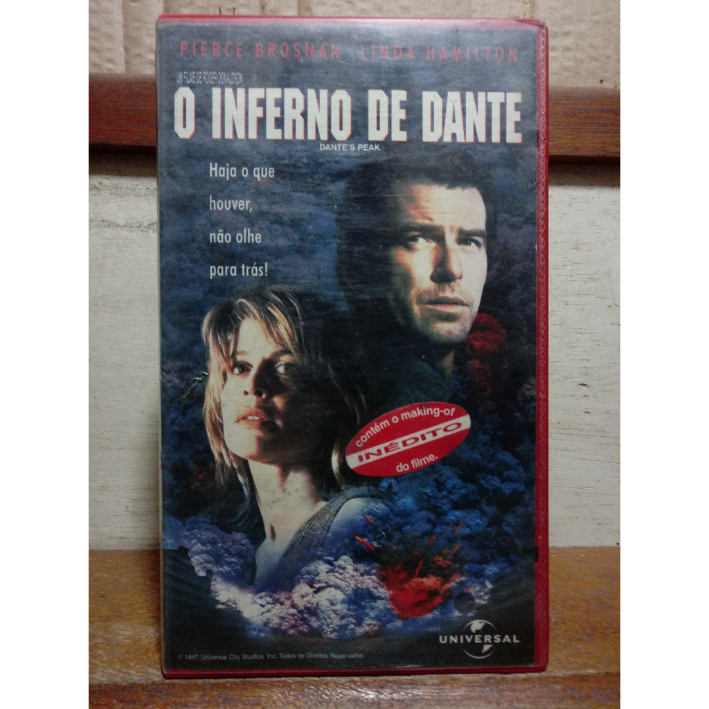 Vhs O Inferno De Dante - Pierce Brosnan - Linda Hamilton