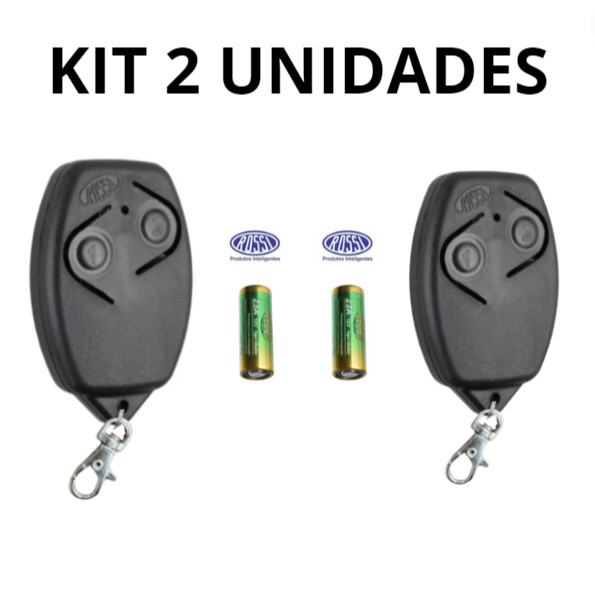 Kit 2 Unidades de Controle Remoto de Portão Rossi 433mhz em Oferta na Shopee