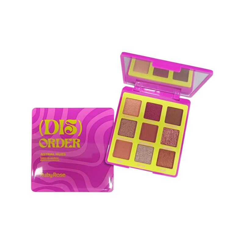 PALETA DE SOMBRAS DIS ORDER ASTRAL HUES - RUBY ROSE