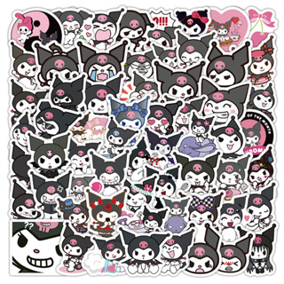102 Peças De Adesivos Kuromi Fofos – Decoração Cortada De Anime À Prova D'água Para Laptops , Diários E Capas De Telefon em Oferta na Shopee