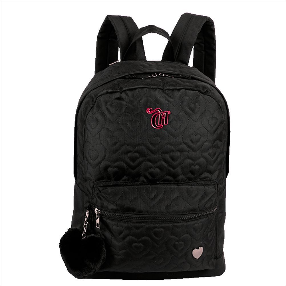 Mochila Sestini costas capricho crush preto