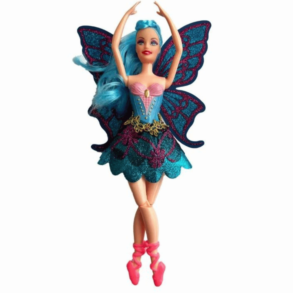 Brinquedo deBoneca Fada Ballet  Bailarina Articulada Linda presente