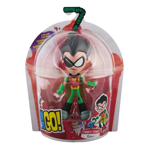 Boneco Articulado Robin Color Change 14cm - Jovens Titãs