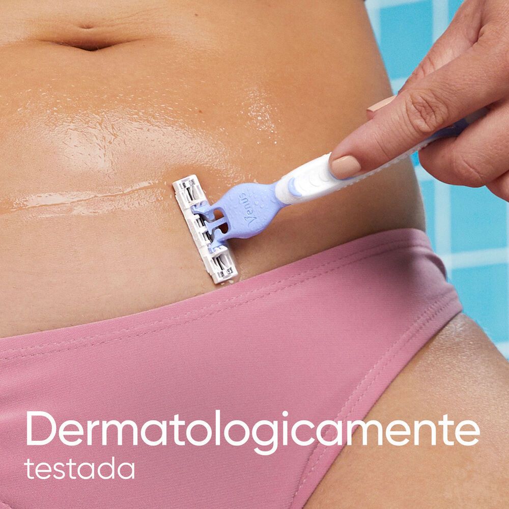Detalhes do Aparelho de Depilar Gillette Venus Íntima 2 Unidades