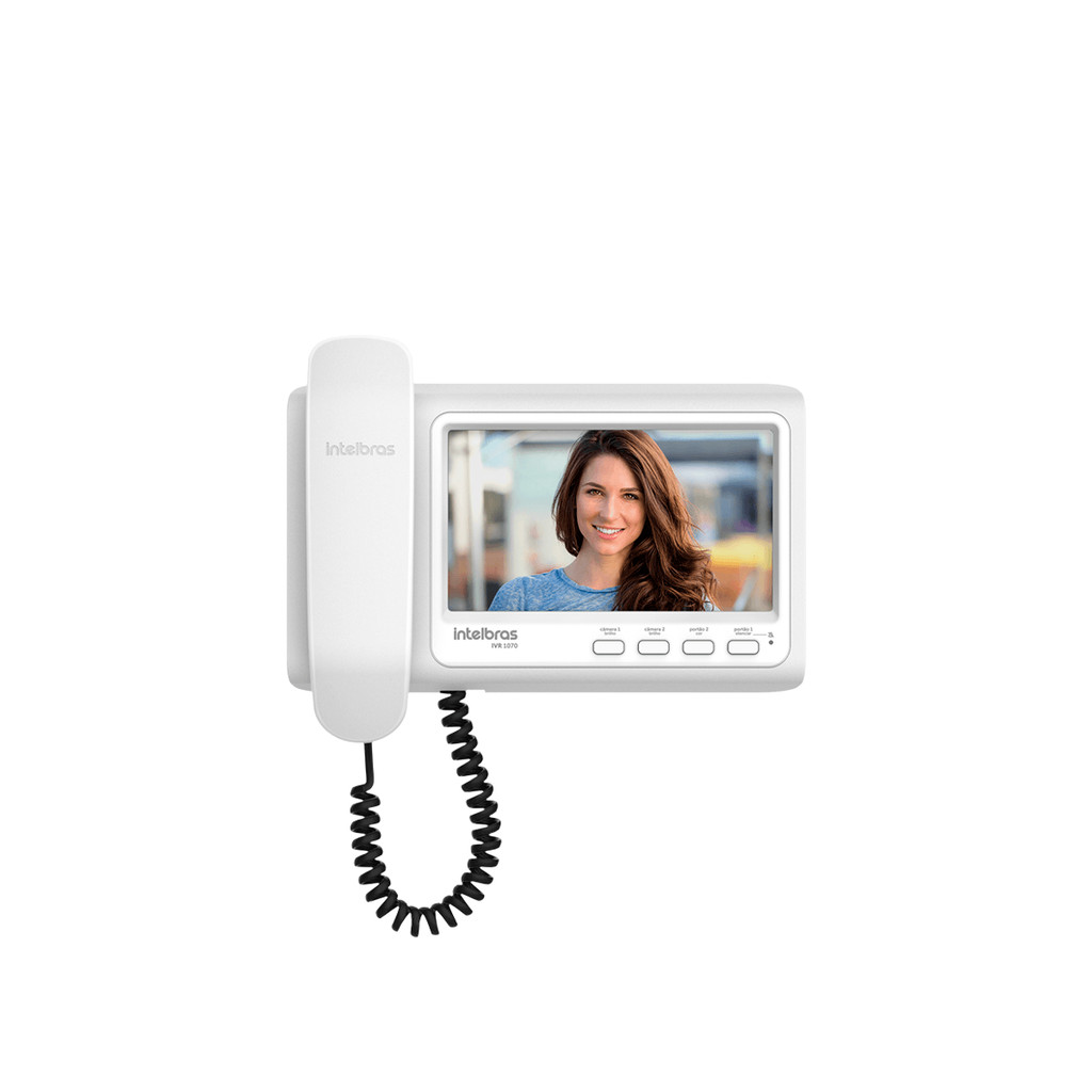 Módulo Interno para Videoporteiro com tela de 7” IVR 1070 HS Intelbras em Oferta na Shopee