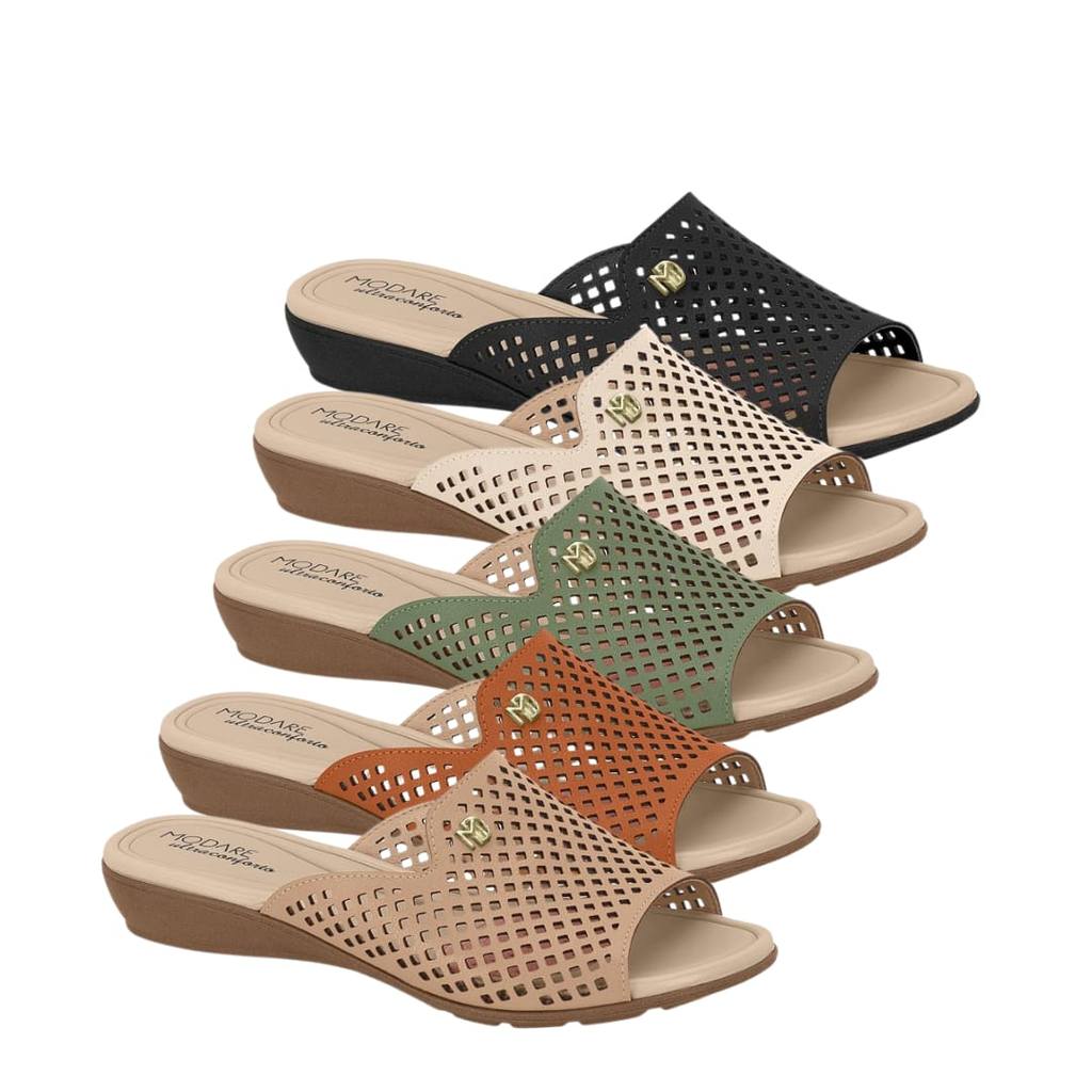 Chinelo Modare Ultraconforto Feminino Salto Baixo 7127258