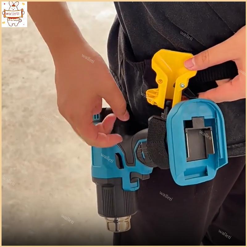 Cinto Ferramentas Suporte Ferramenta Elétrica Clipe Segurança Liberação Rápida Para Homens