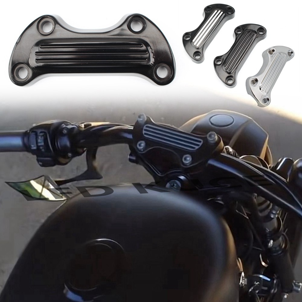 Braçadeira Superior Para Guidão De Motocicleta , Risers Dyna Electra Glide Softail Breakout FXSB Fat Boy FLSTF Sportster