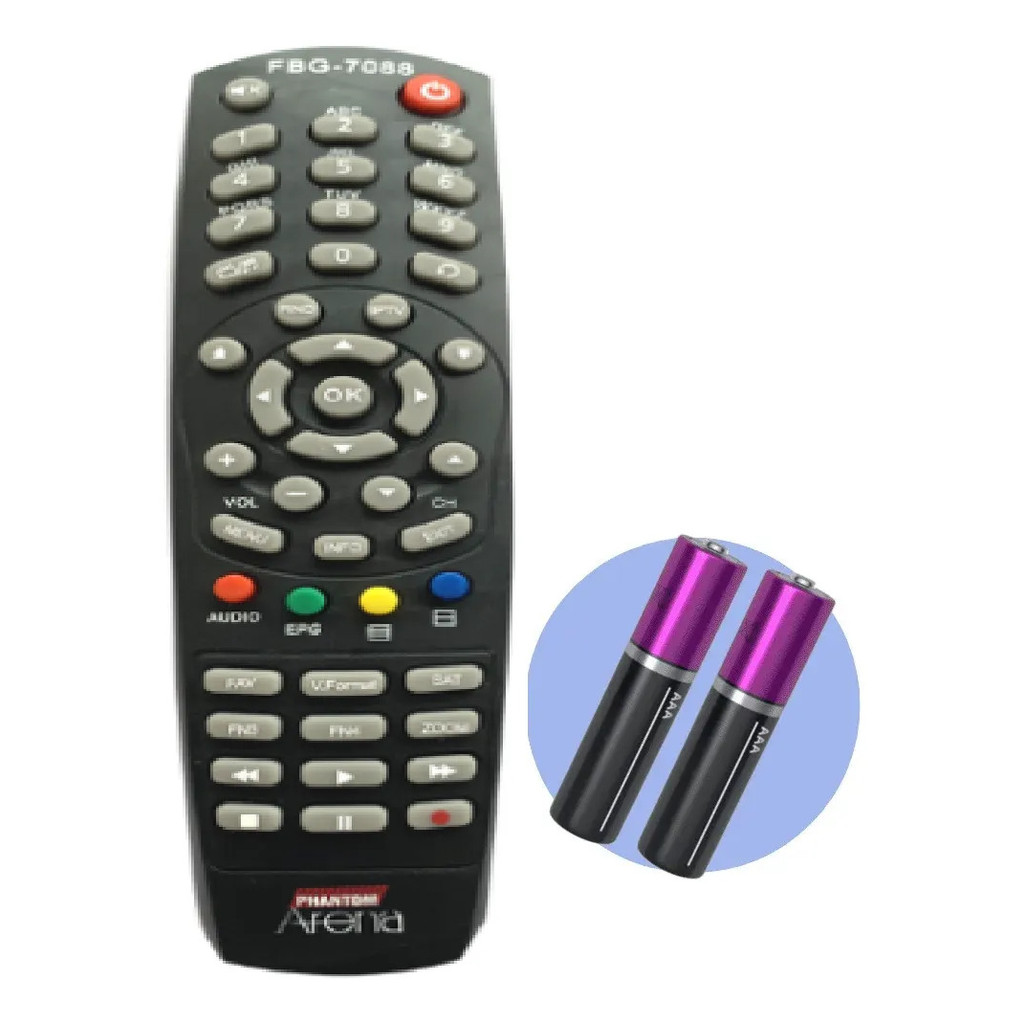 Controle Remoto Compatível Com Modelo Fbg-7088