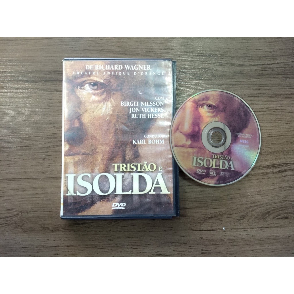 DVD TRISTÃO E ISOLDA - ORIGINAL
