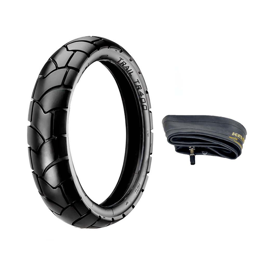 Kit Pneu Vipal 110/90-17 TR400 Traseiro +1 Câmara Bros XRE190 XTZ Crosser NK150 SHI175 Explorer
