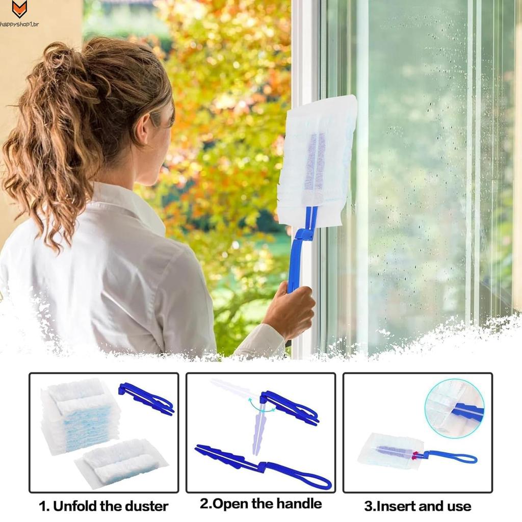 Escova De Limpeza A Seco E Úmido , Espanador , Design Seguro De Adsorção Eletrostática Para De Ventiladores De Teto Carr