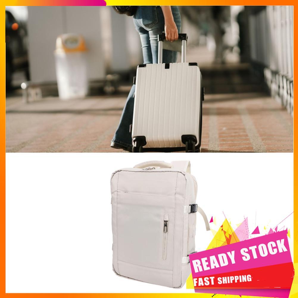 Hbhbhbhbb Mochila de viagem Depisuta 40L expansível grande laptop de transporte com porta de carregamento USB Voos