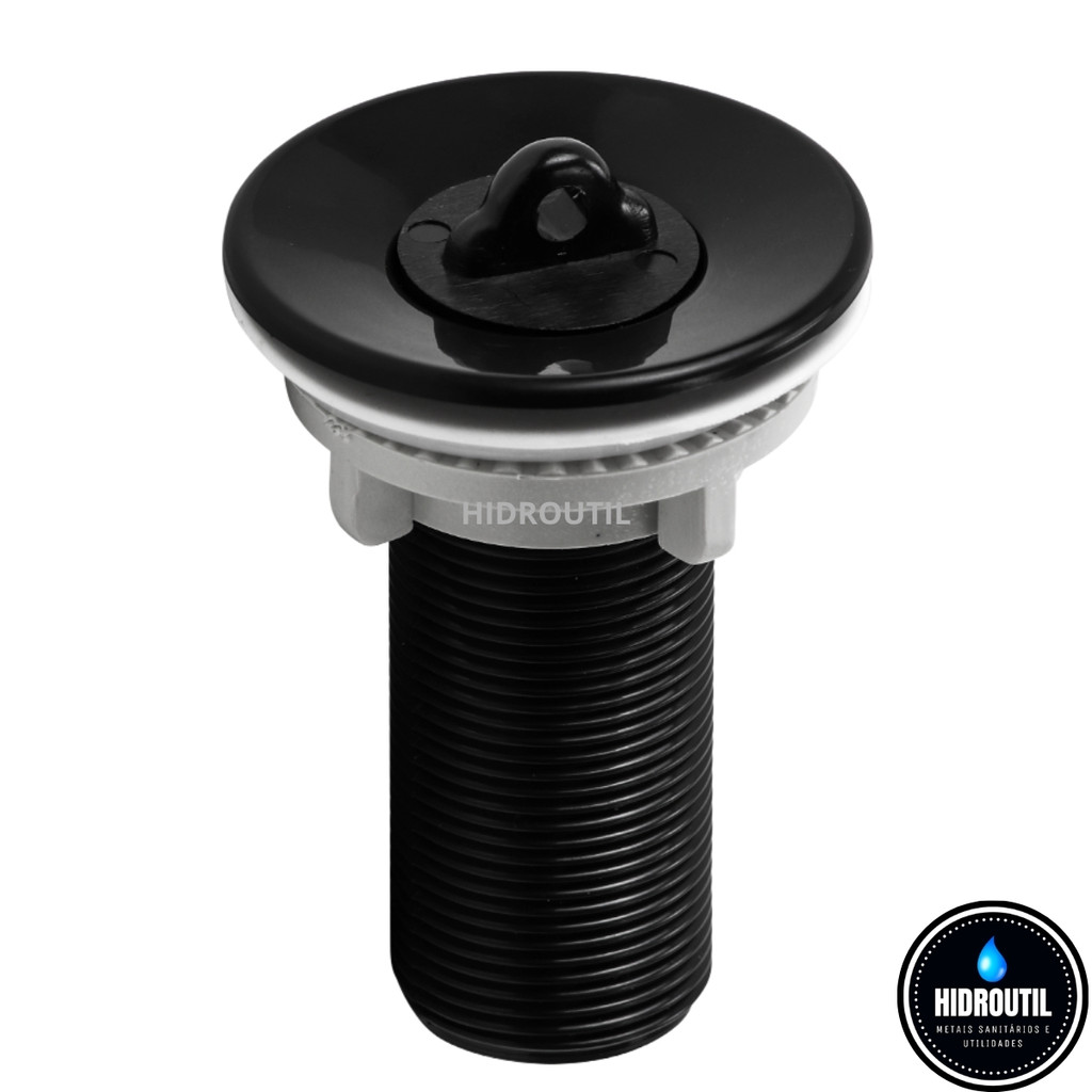 Válvula Lavatório Pia Cuba de Banheiro Lavabo Preta 7/8 Abs em Oferta na Shopee