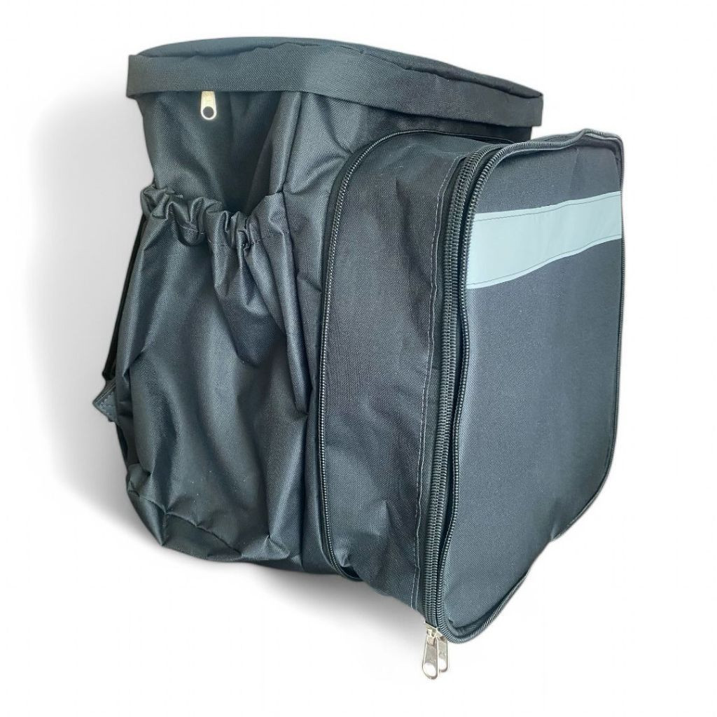 Bag Bolsão Expansiva Motoboy 90 Litros Laminada Profissional Delivery Impermeável para Entregas