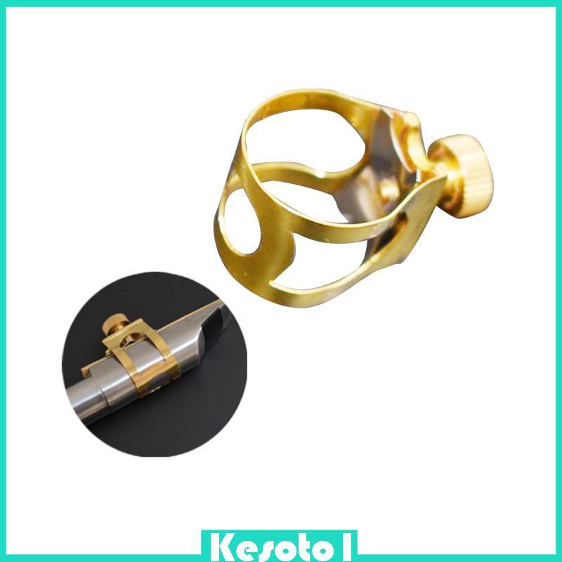 [Brkesoto1] Bocal De Alto Sax Ligadura De Metal Braçadeira Parafuso De Fixação Substituição De Peças De Saxofone Para Ac