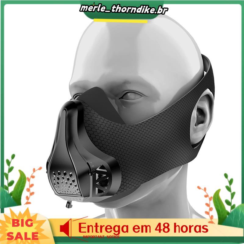 Níveis De Respiração Ajustáveis 48 Treino Correndo Ginásio Máscara Resistência Ao Ar Esportes Fitness Exercício Treiname