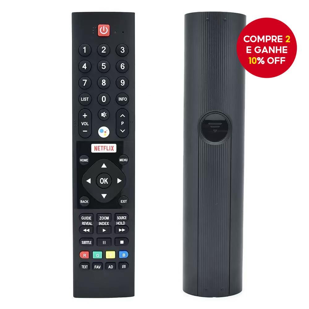 Para Controle Remoto Android Smart TV da Panasonic com Função de Voz e Bluetooth