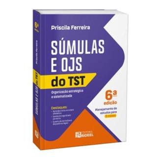 Súmulas e OJS do TST - Organização Estratégica e Sistematizada + Planner em Oferta na Shopee