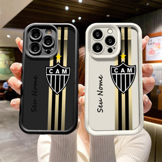 Capinha celular personalizada Atlético Mineiro Futebol Clube para iPhone 12 13 11 16 17 14 pro max 15 plus Capa silicone em Oferta na Shopee