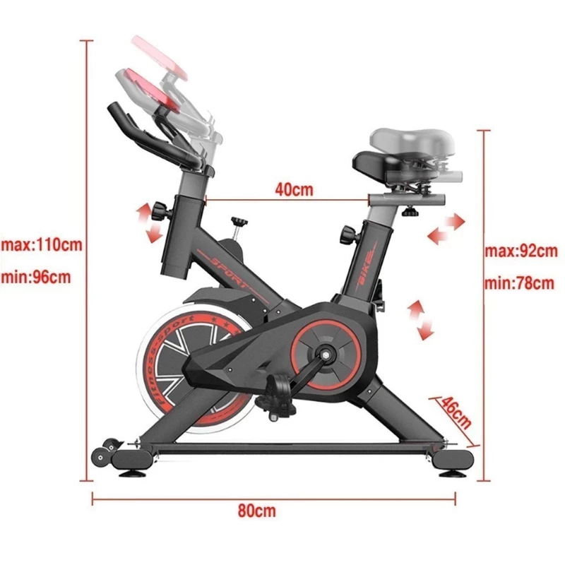 Bicicleta Ergométrica Spinning para Academia com Bluetooth — foto 3