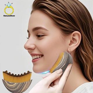 [BANY] Escova Facial Para Contorno Linfático , Seca Rosto , Tamanho S , Massageador Esculpir A Pele , Ferramenta De Mass em Oferta na Shopee