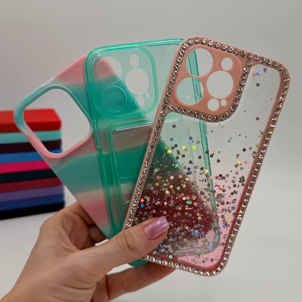 Kit Com 3 Capas Para Iphone 13 Pro - Silicone Capinha de Celular em Oferta na Shopee