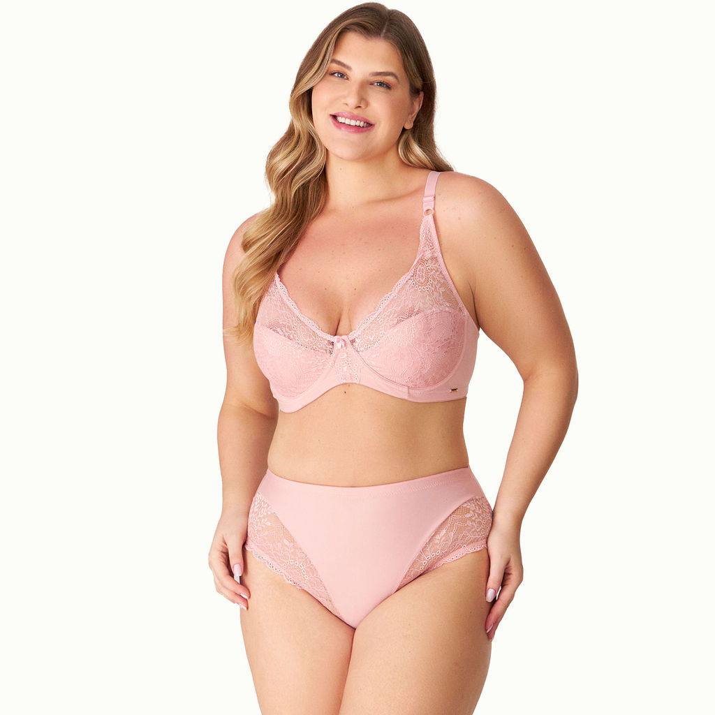Detalhes do Sutiã Com Aro Plus Power Renda Blush