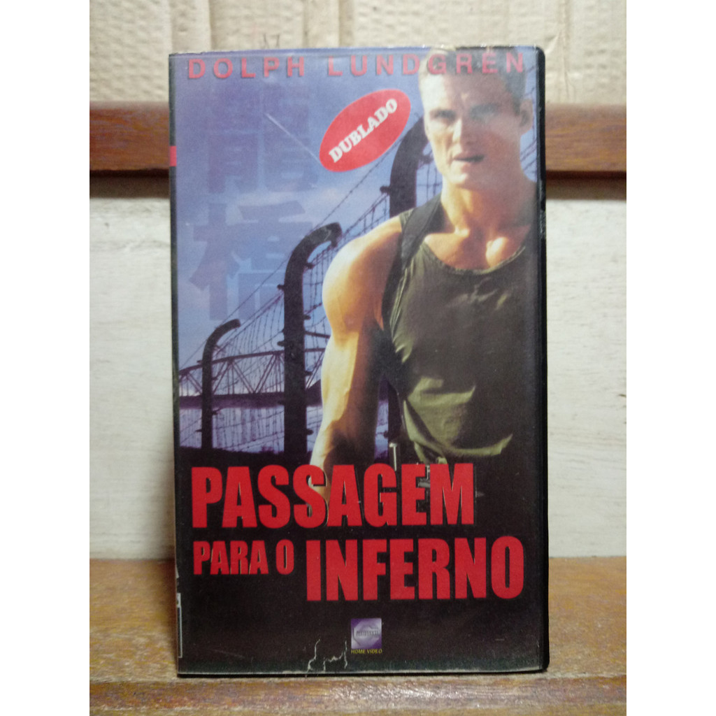 vhs Passagem Para O Inferno - Dolph Lundgren
