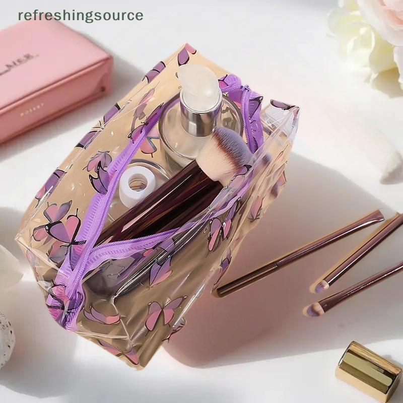 [T & B] 1 Peça Estojo De Maquiagem Transparente Com Design Criativo Para Mulheres Organizador De Bolsa Doce De Cosmético