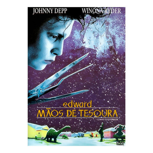 Dvd Edward Mãos De Tesoura - Johnny Deep Winona Ryder