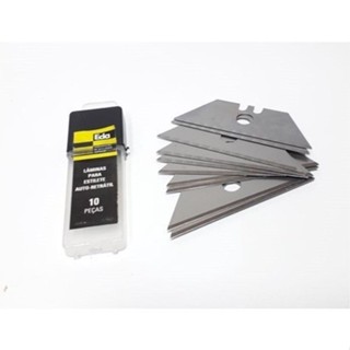 Lâminas Para Estilete Auto-retrátil C/ 10 Peças - Eda 0af em Oferta na Shopee