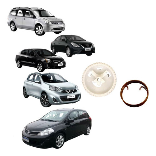 Reparo Engrenagem Da Fechadura Elétrica Nissan Versa March