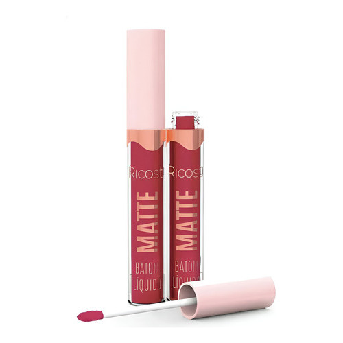 Batom Líquido Ricosti Matte Cor Nina Nina