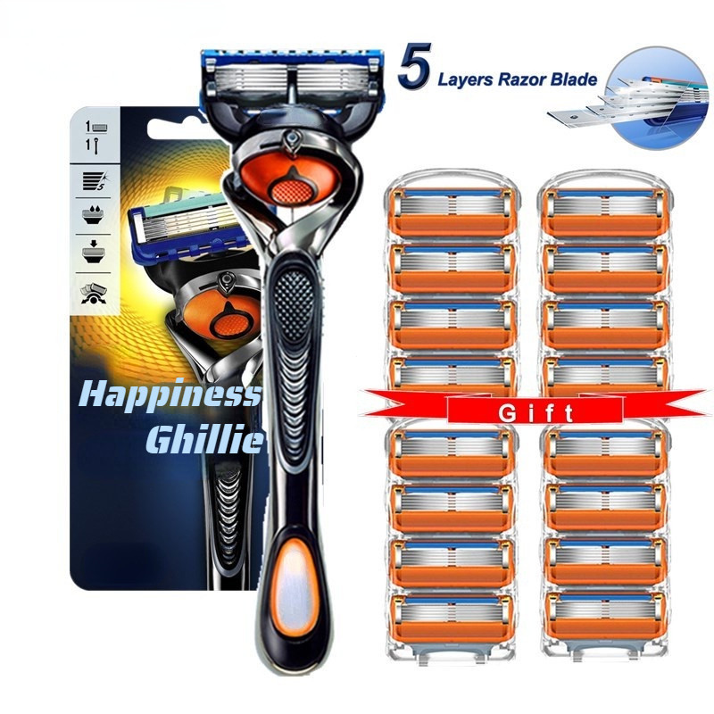 Gillette Fusion 5/Dispositivo De Barbear Masculino Para Lâminas E ProGlide-Cabeça De Reposição Com 5
