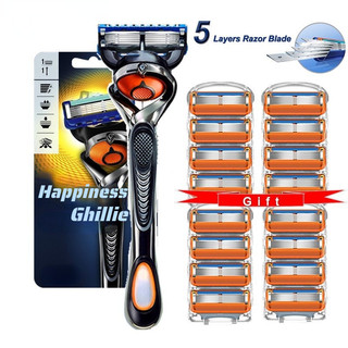 Gillette Fusion 5/Dispositivo De Barbear Masculino Para Lâminas E ProGlide-Cabeça De Reposição Com 5